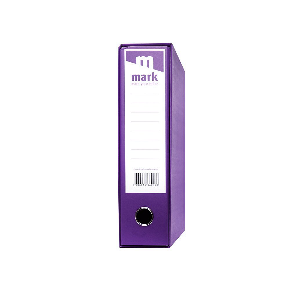 Registrator A4 široki – ljubičasti