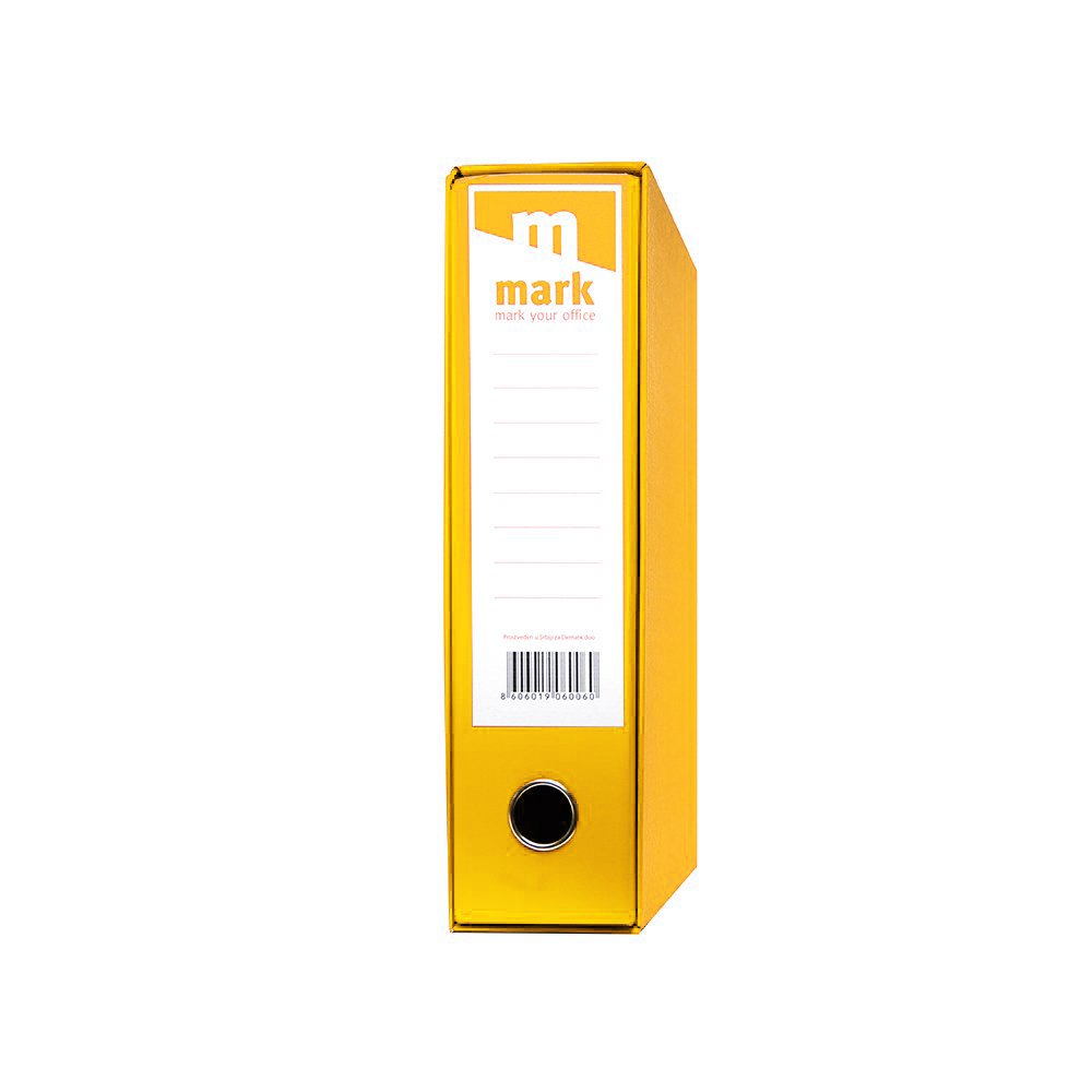 Registrator A4 široki – žuti