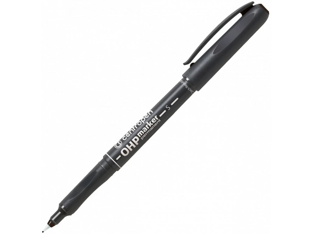 OHP permanentni marker Sa tragom pisanja-0,3mm-0,6mm-1,0mm Boje-crna-crvena-plava-zelena