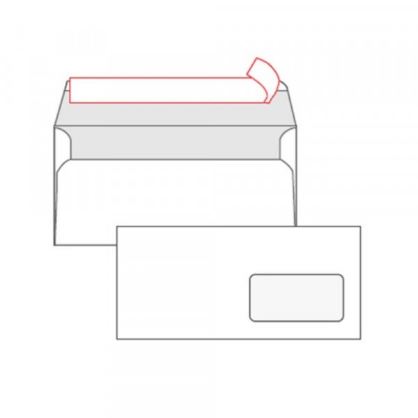 Koverat ameriken LP/DP samolepljivi